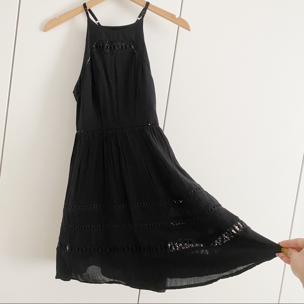 Sam Edelman - Black Crochet Dress - Picture 6 of 8